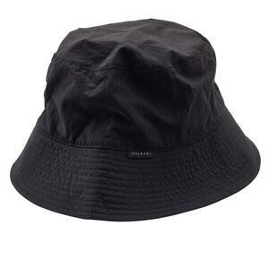 Solbari Hat Bucket Fitted Mens Large/XL Black UPF50+ Sun Protection Adjustable